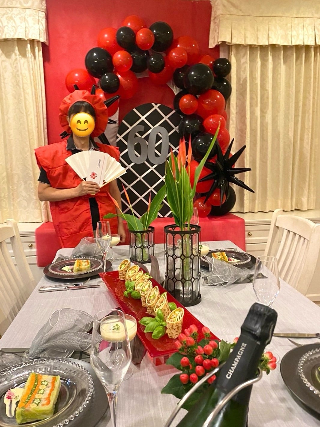 還暦 60歳誕生日HAPPY BIRTHDAY CRAFTS ハピバクラフト 〜誕生日の飾り付けや手作りメッセージカードのお店