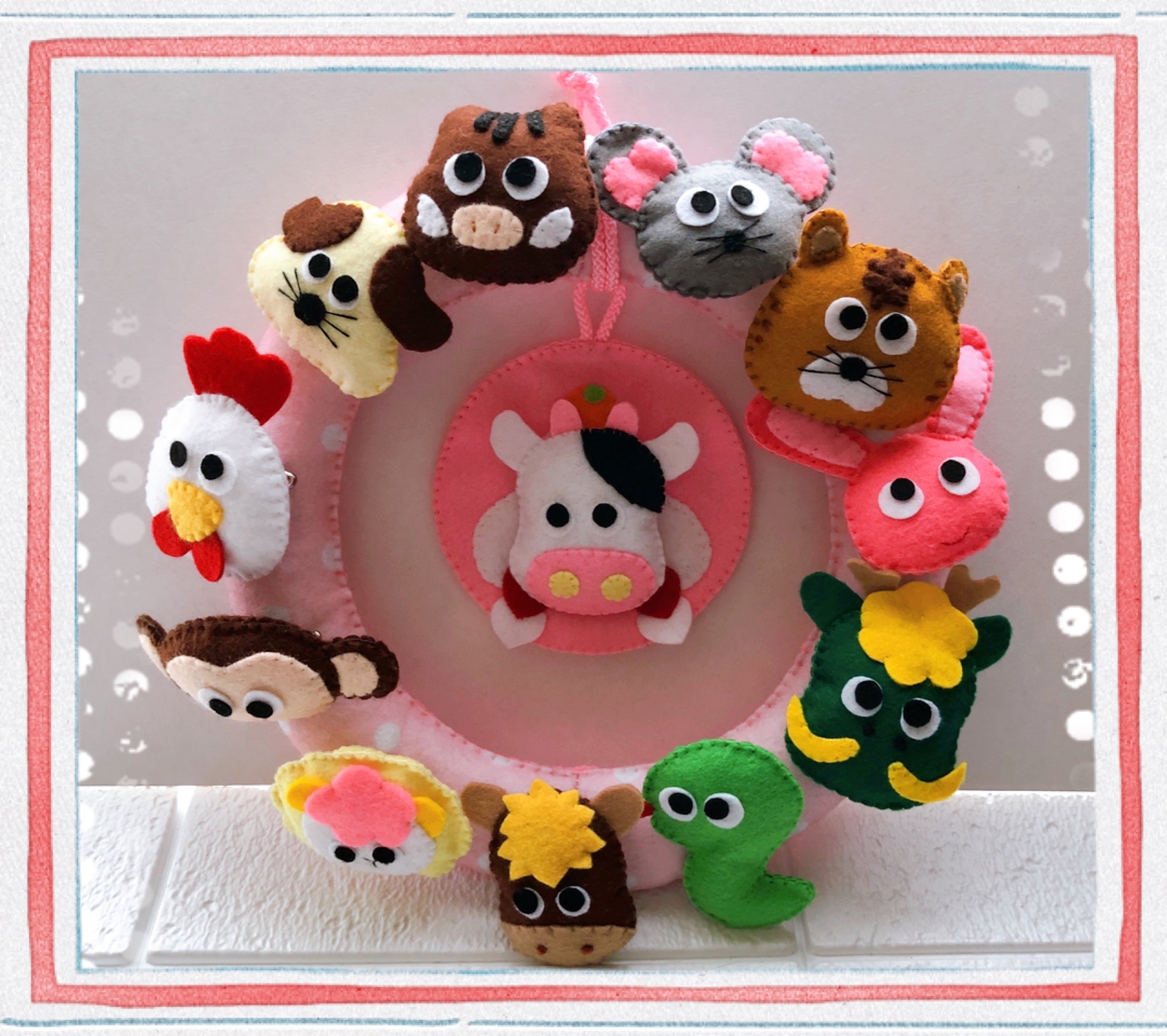 吊るし飾り☆つるし飾り☆花☆羊毛フェルト☆ガーランド☆かわいい☆インテリア☆ハンドメイド☆お正月飾り ハンドメイド作品 売買されたオークション情報、Yahoo!オークション 旧ヤフオク!の商品情報をアーカイブ公開 - オークファン aucfan.com