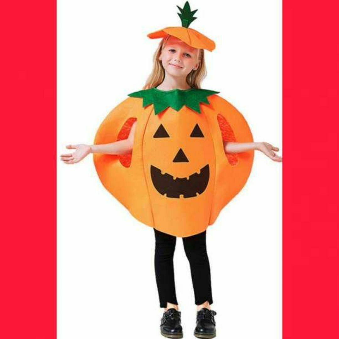 ハロウィンコスプレ「もこもこパンプキン」コスチューム,ワンピース,髪飾り,パーティー,かぼちゃ衣装,レディースハロウィン JG-3982