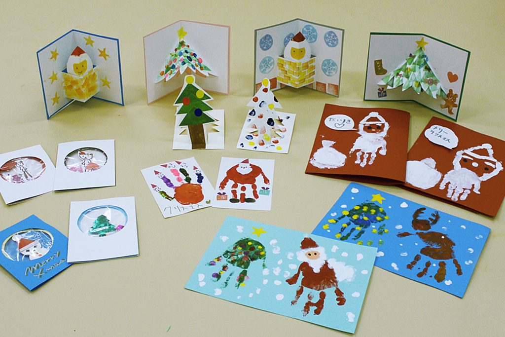 2種類出来る クリスマスツリー型の飾り・壁面・カードにも・毛糸・ビーズ❤︎DIY tutorial Christmas Tree PaperCraft❤︎ 784