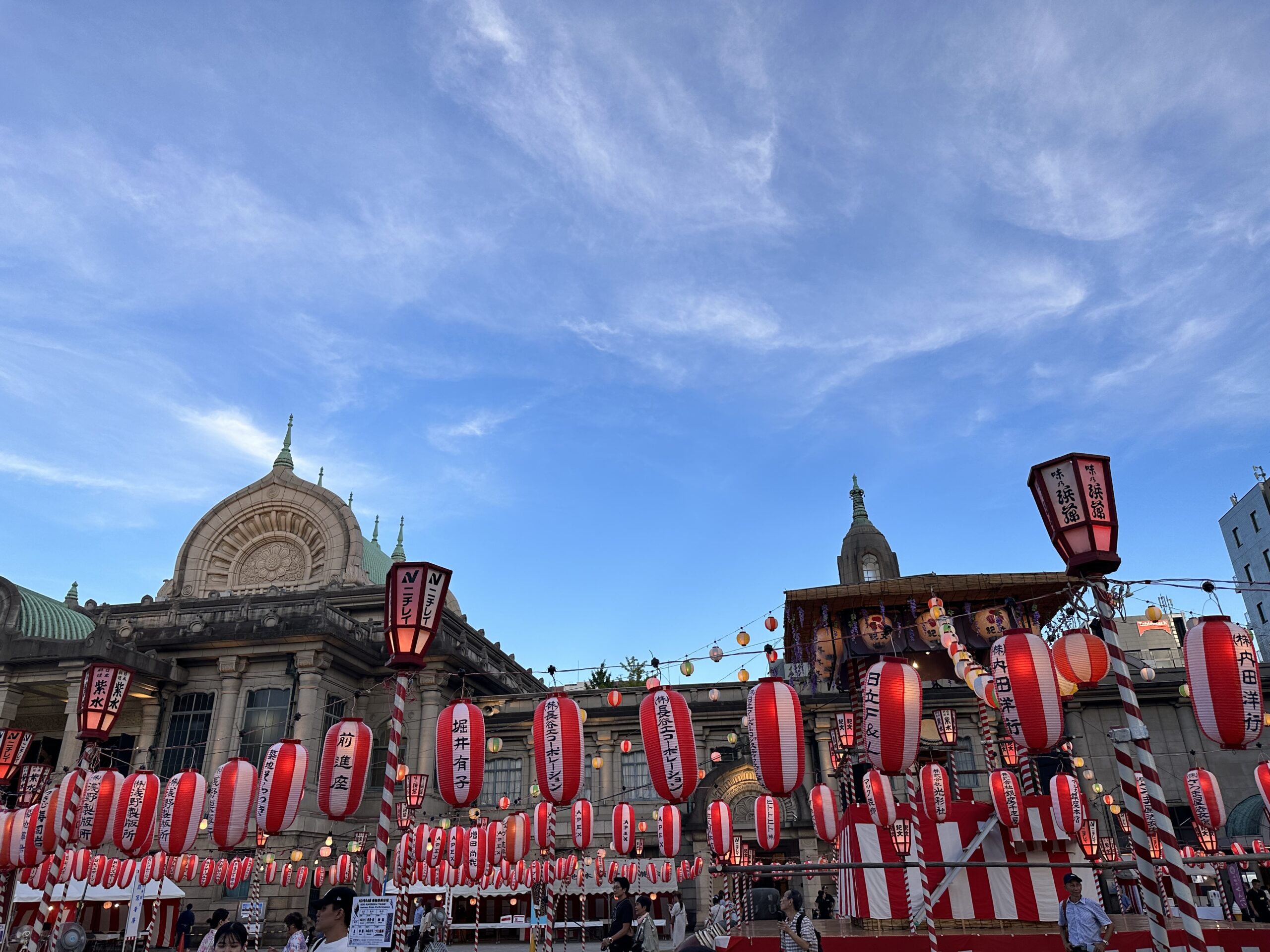 築地本願寺納涼盆踊り 重要文化財で踊る都内最大級の盆踊り大会チーじぃ日記