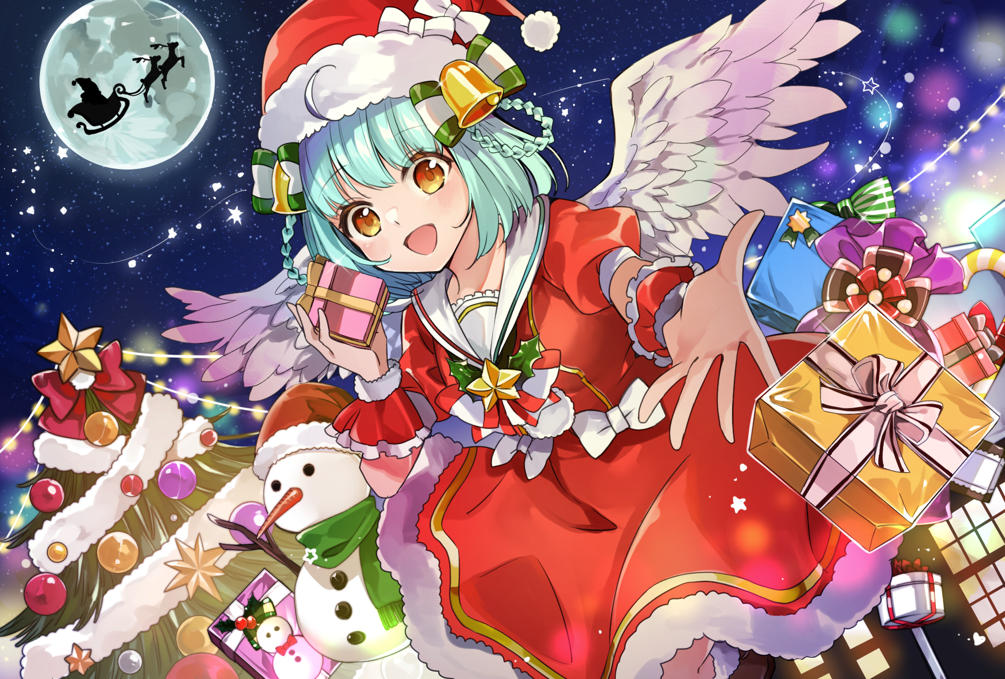 レディサンタとツリーの妖精☆バンダイによる、遊びと学びのココロ育むファミリーエンタメサイト