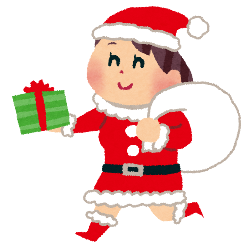 クリスマス10代・女のイラスト,冬のイラストSkillots