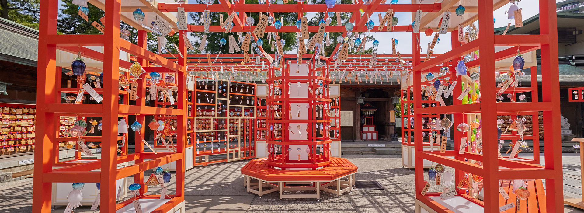 七夕風鈴まつり・夏まつり新潟総鎮守 白山神社