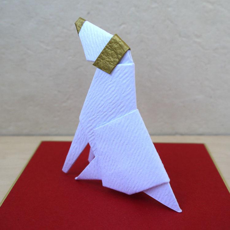 お正月の折り紙の作り方。簡単に1月の飾りを子供でもおしゃれに作れます♪幼稚園や保育園の保育の製作にも最適ですおりがみっこⅡ