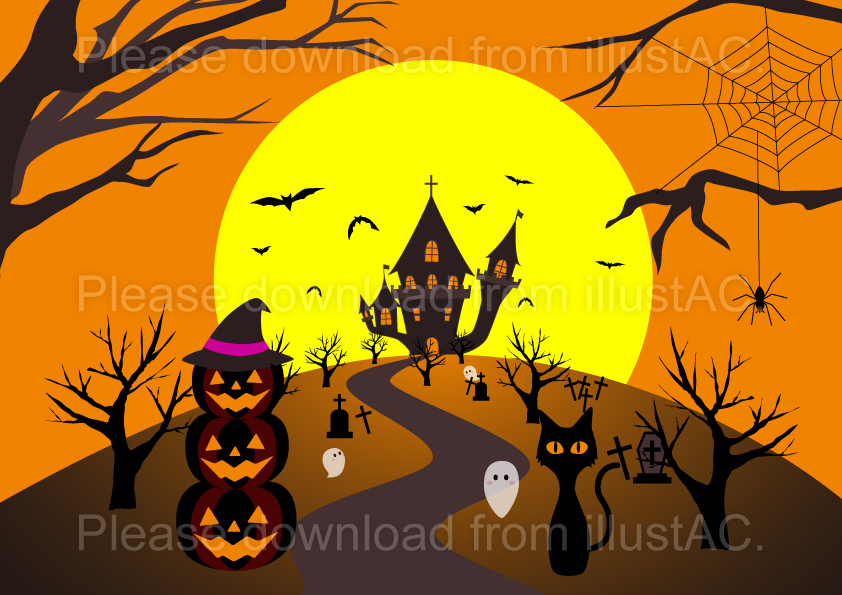 ハロウィンイラスト無料イラスト・フリー素材なら「イラストAC」