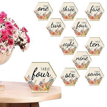 結婚式 人気 テーブルナンバー カードいっぽウェディング