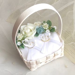 棚 リングピロー カゴ 4月が結婚式 結婚式 などのインテリア実例 - 2018-03-31 22:53:58RoomClip ルームクリップ