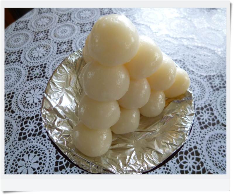 見栄えが綺麗！ 積み団子