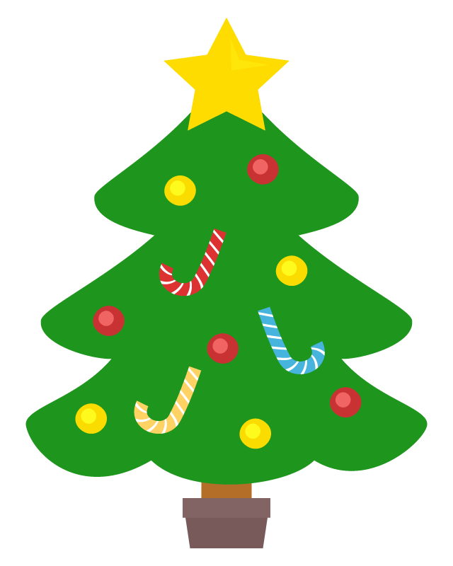 クリスマス ツリーのコレクションです。手描きの木のすべてのタイプ、かわいいレトロ ビンテージ、書道-のイラスト素材・ベクター Image16681250