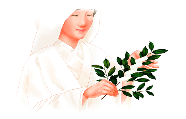 ご贈答マナー 玉串奉奠の作法 順序