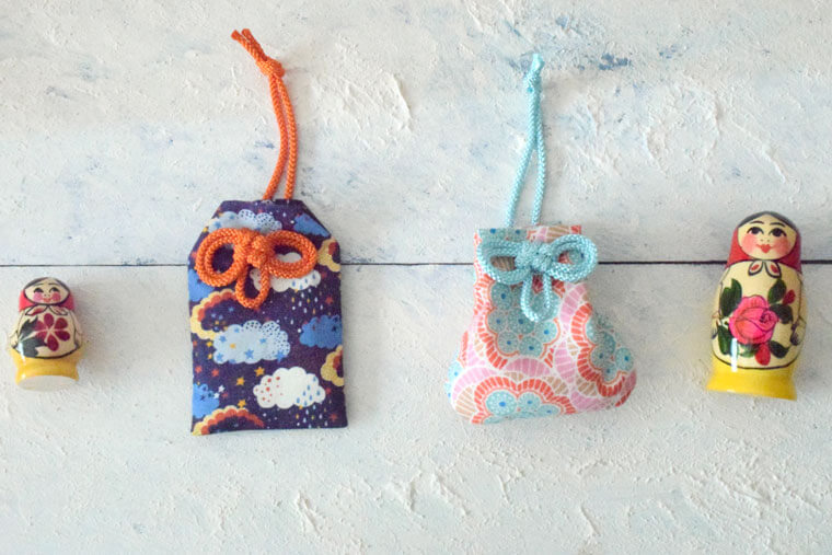 フェルトで作るお守り バスケ部無料型紙＆作り方 手作りおままごと手芸＊あまなつのフェルトキッチン＊