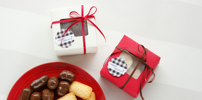 バレンタインラッピング本命TikTok