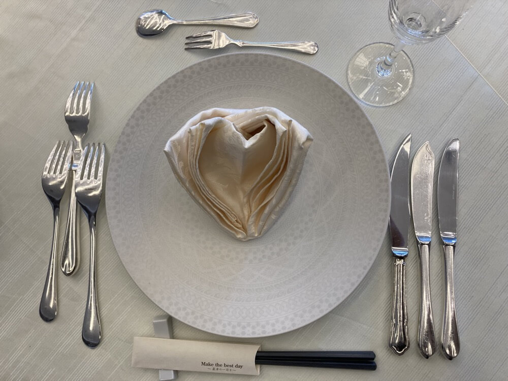 立体的な リボンナプキン を使ったコーディネート集＊