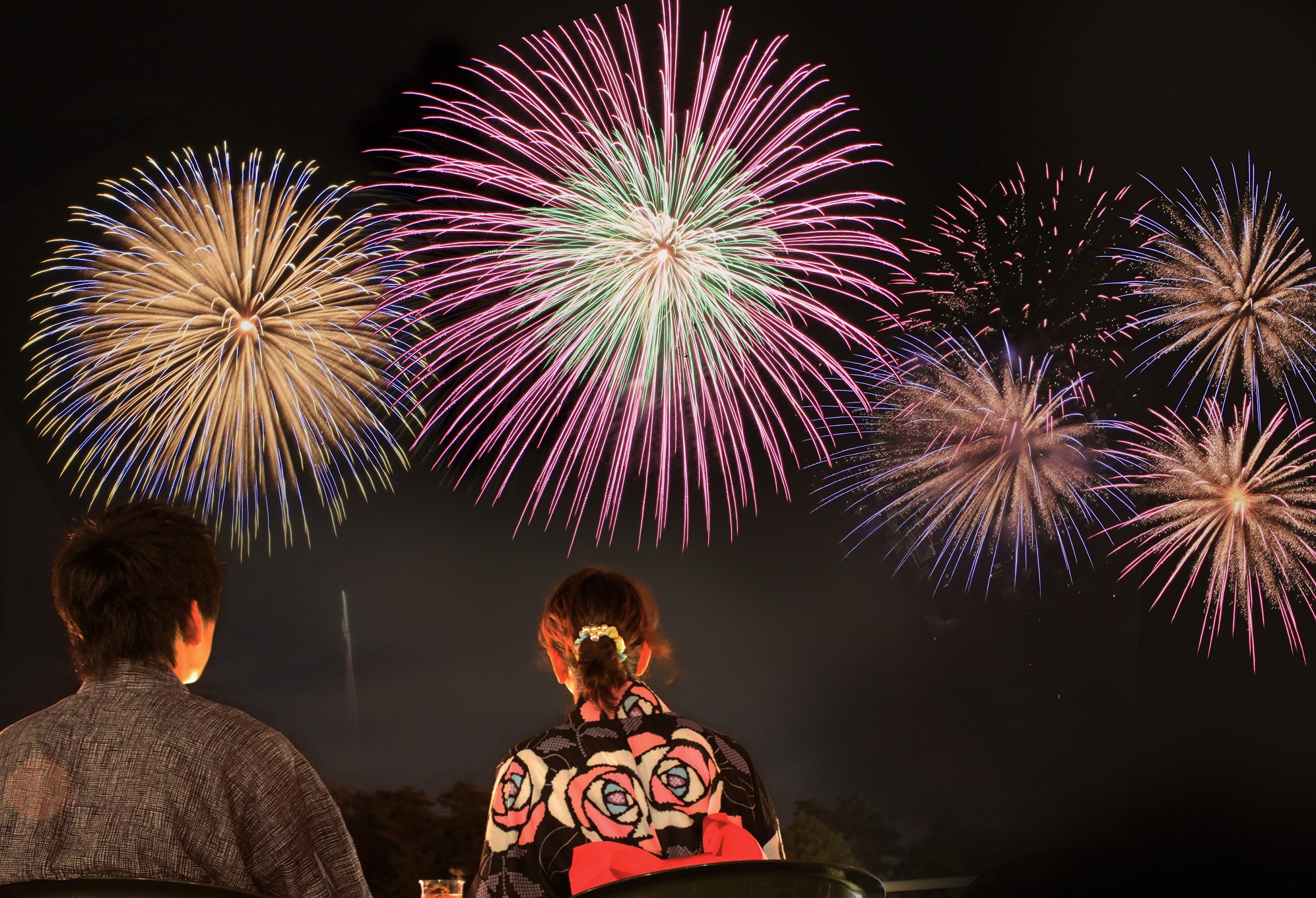 豪快な花火と職人技が楽しめて多くの感動が味わえる「赤川花火大会」を見てきました - GIGAZINE