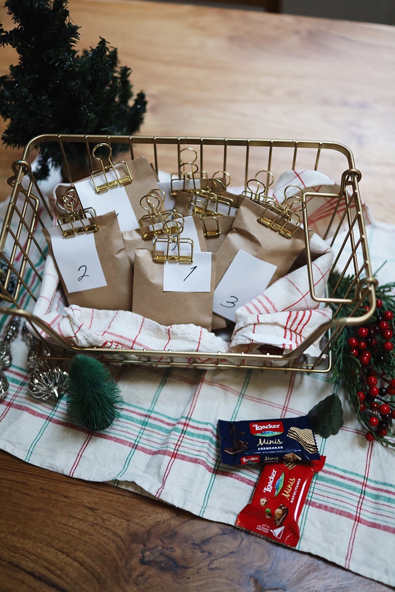 クリスマスの飾り「アドベントカレンダー」