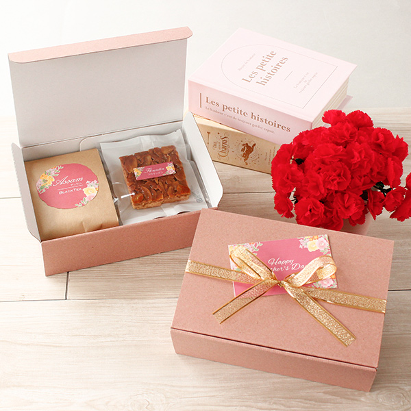 包装部：ラッピング方法＞シーン別ラッピング＞母の日ラッピング