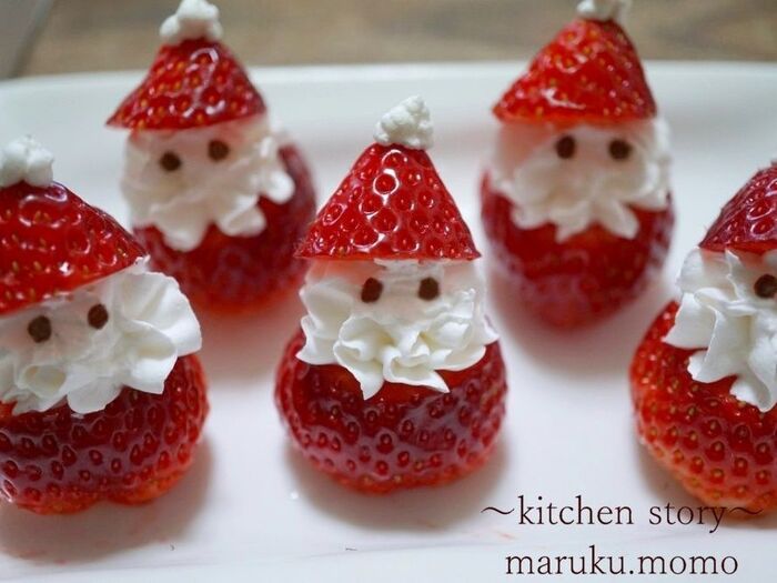 湯上がりに いちごサンタさんでビタミン補給 金沢・旅亭懐石のとや