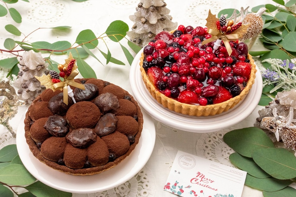 この断面美に思わず二度見！心躍る、新作クリスマスケーキ登場。2025ホテルニューオータニ 東京