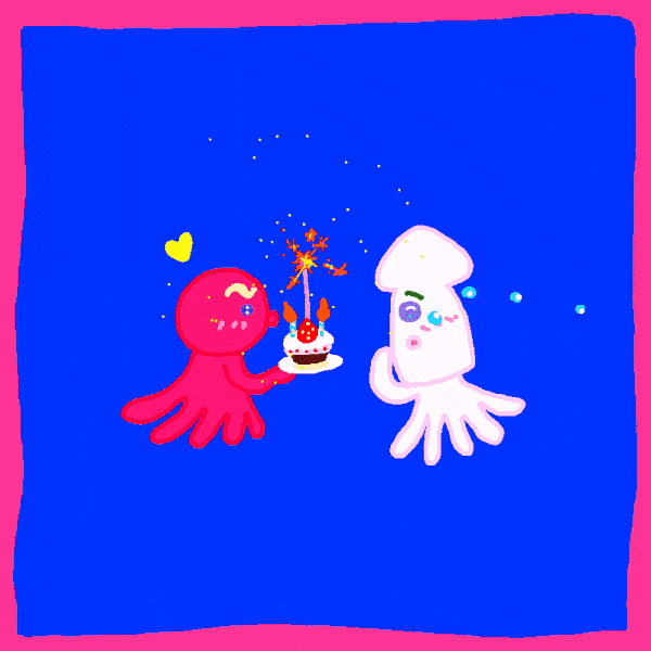 ずっと使える！大人のお祝い＆誕生日LINEスタンプ株 シーミュージック