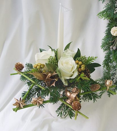 クリスマスのフラワーアレンジ 年末年始を華やかに飾ろう株式会社ハクサン花や植物、園芸資材を取扱う花卉園芸界の総合商社 種苗会社