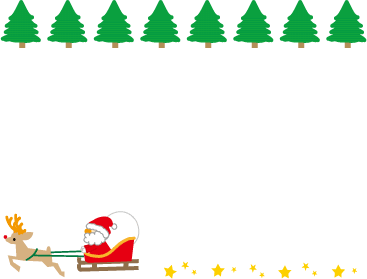 クリスマスチラシ パンフレットの背景素材イラスト無料のフリー素材 イラストエイト