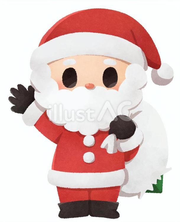 サンタクロースの描き方・かわいい・簡単似顔絵・イラスト描き方講座