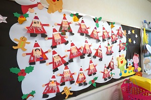 クリスマス制作京都きらら幼稚園