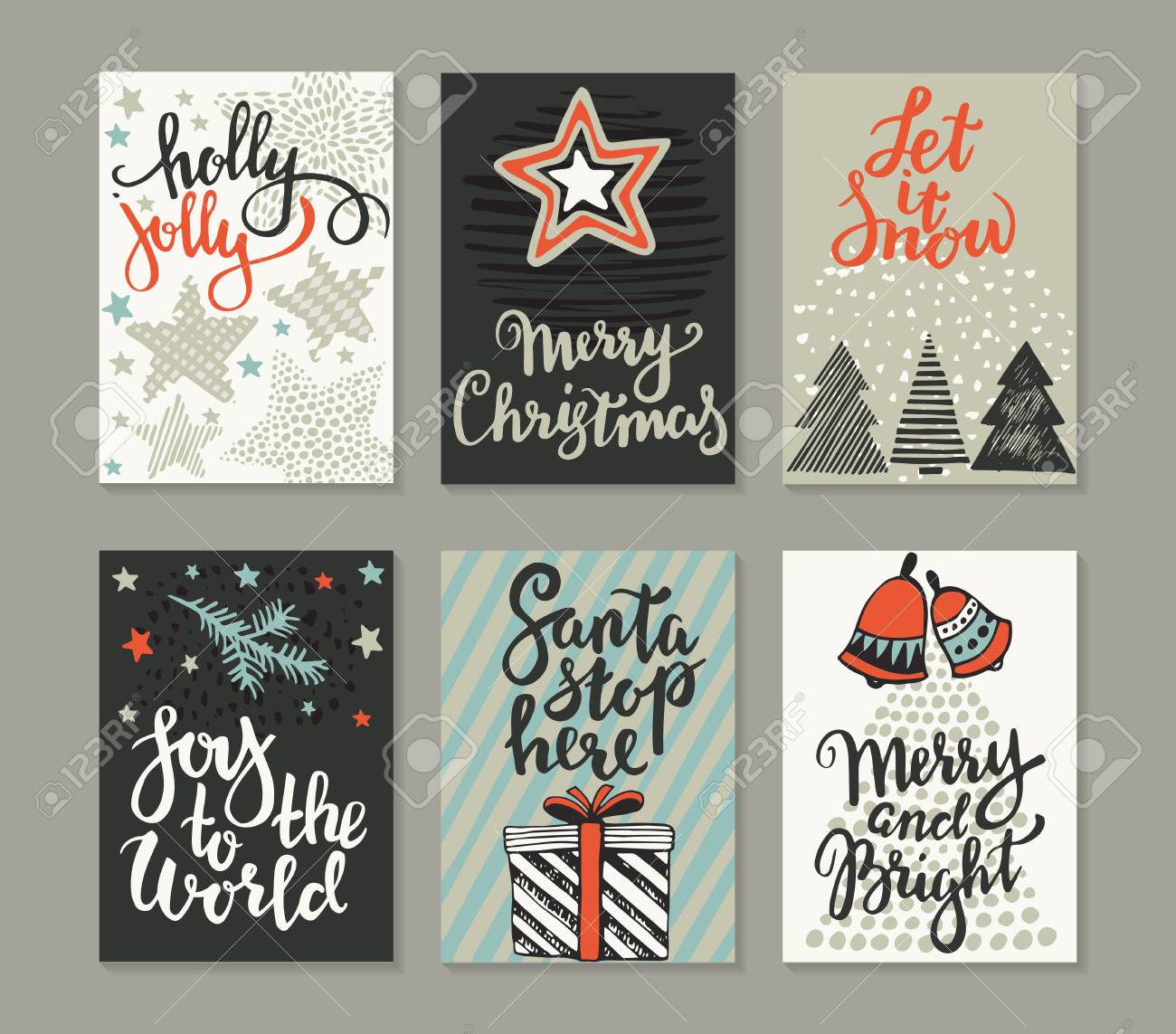 ペン1本で描けるクリスマスカードの簡単イラスト方法