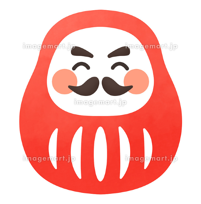 ニワトリと達磨」 - 無料イラスト イラストareira