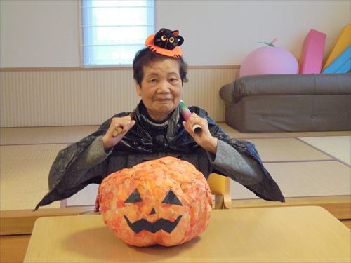 高齢者レク素材 ハロウィン定番塗り絵介護レク広場～レク素材やレクネタ 企画書 の無料ダウンロード