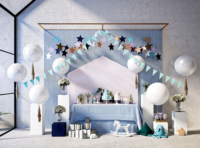 楽天市場 バルーン電報 結婚式 カラーグレーパーティー・イベント用品ホビー の通販