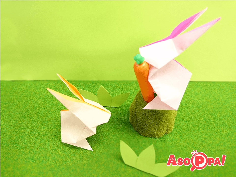 子供と一緒に作りたい！簡単にできる折り紙でお月見飾り うさぎと月 ニフティ不動産