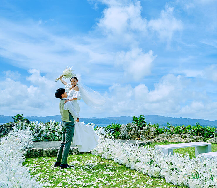 名古屋の人気ガーデンウェディング緑あふれる自然の中の結婚式