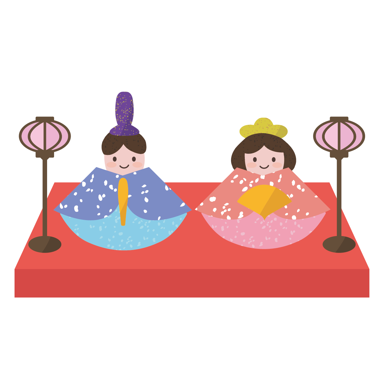 無料！ひな祭りをもっと楽しむ、無料イラスト素材特集 デジナーレカフェ