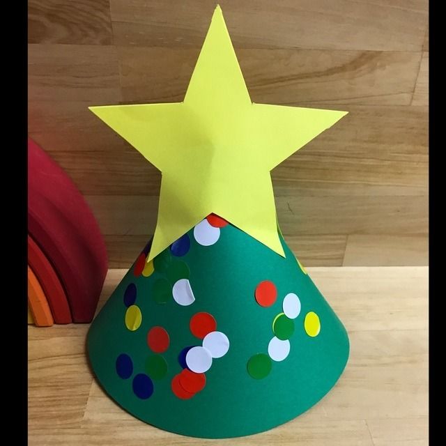 1歳児 サンタの帽子 ＊園だより社会福祉法人MONDEN会