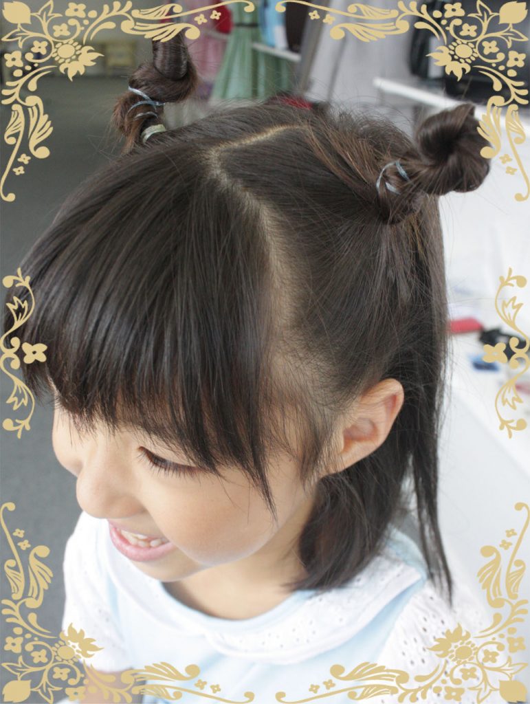 流行りの髪型 子供ハロウィンTikTok