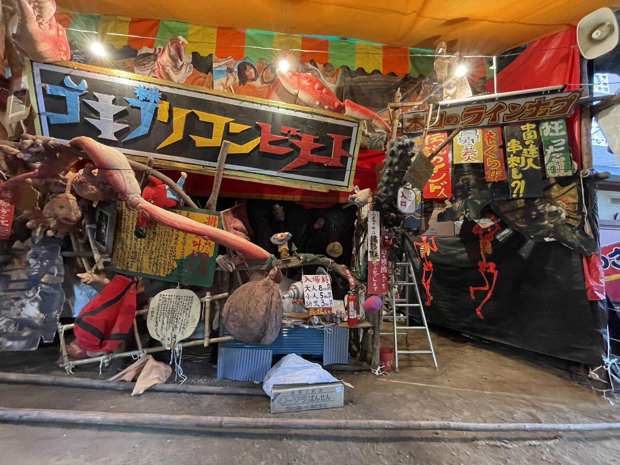 日本に現存する最後の秘境！？新宿花園神社「酉の市」行って『見世物小屋』を見て来た : NewsACT