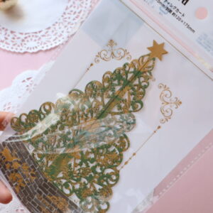 作り方 全部１００均！ゆれる仕掛けクリスマスカード