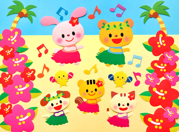 夏祭り 盆踊り 壁面装飾 壁面飾り 夏の壁面 7月 8月 幼稚園 保育園 - メルカリ
