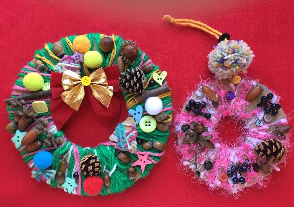 クリスマス手作り工作キット ミニミニクリスマスキット サンタとツリー～ イベントグッズ・イベント用品