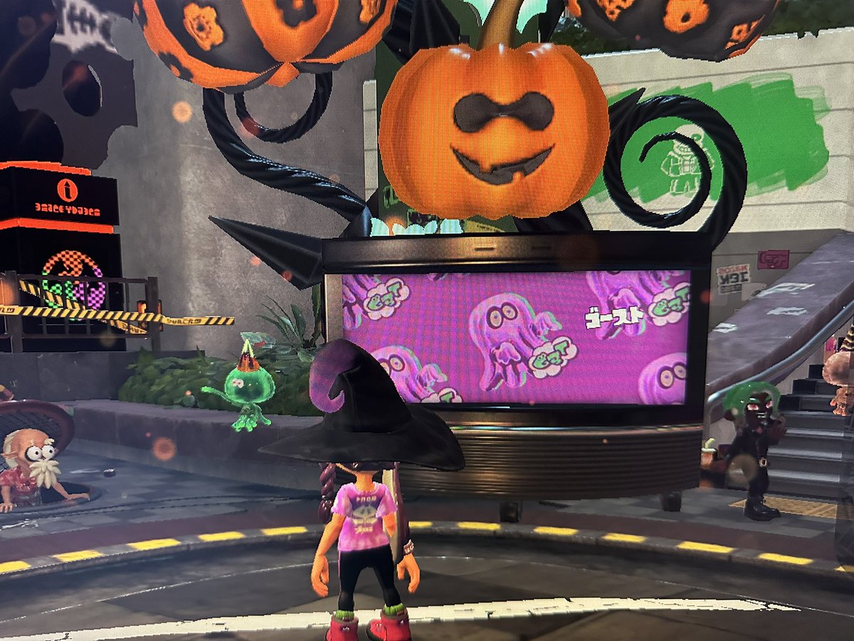 ハロウィンフェス「Splatoween」 今回はゴースト陣営で参加！スーパーサザエ24個、ゲットできました〜 *´∇｀*スプラトゥーン3スプラ3ハロウィンフェスSplatoweenスーパーサザエこんこん備忘録練馬区練馬区民ニュース