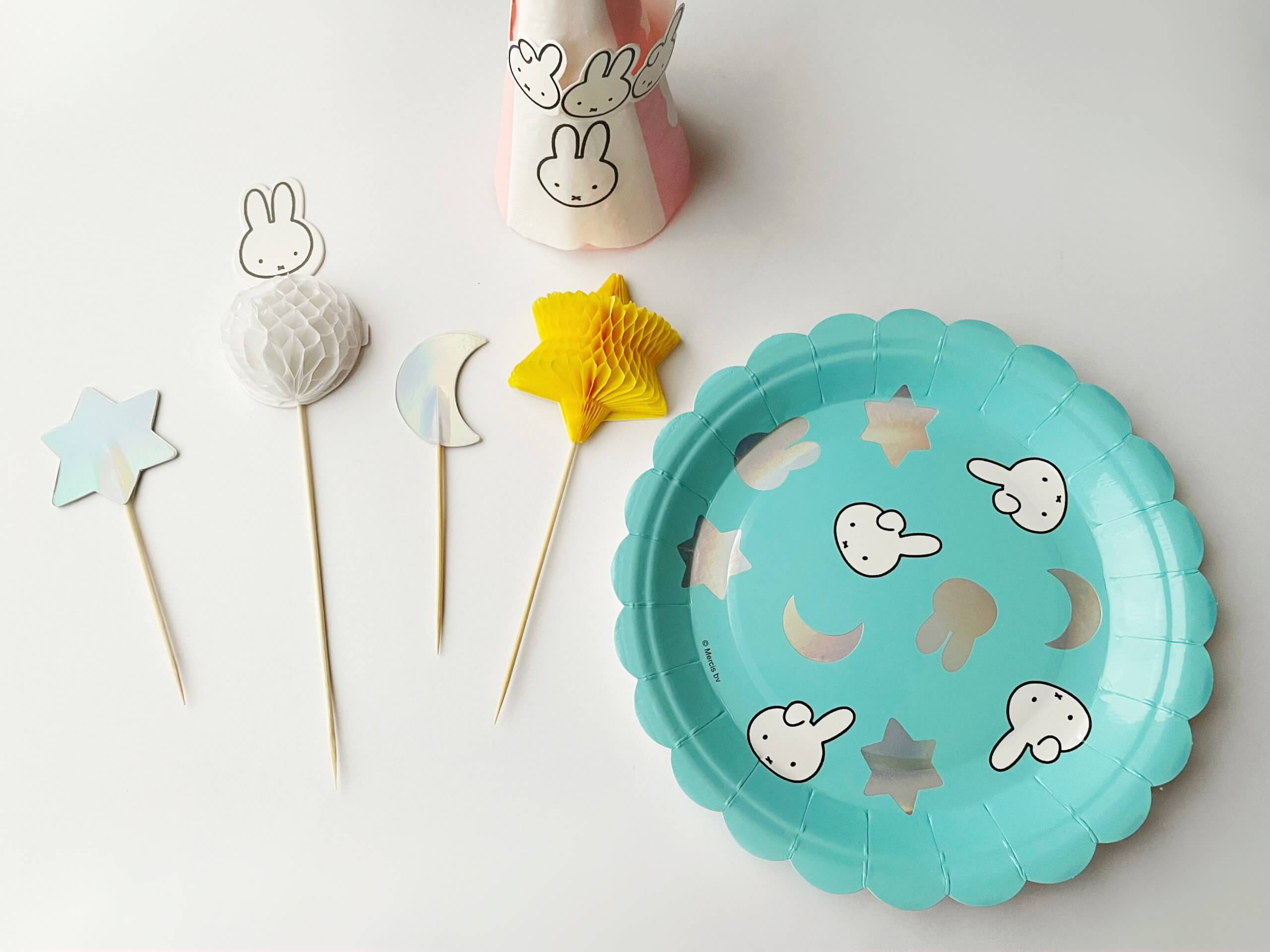 ダイソー×ミッフィーのパーティーグッズで誕生日デコレーションLEE
