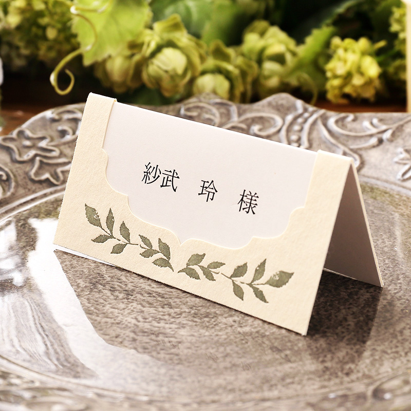 ゲストが持ち帰りたくなる！おしゃれデザイン席札50選＋ - おしゃれな結婚式小物が何でも揃う通販サイト ファルベ