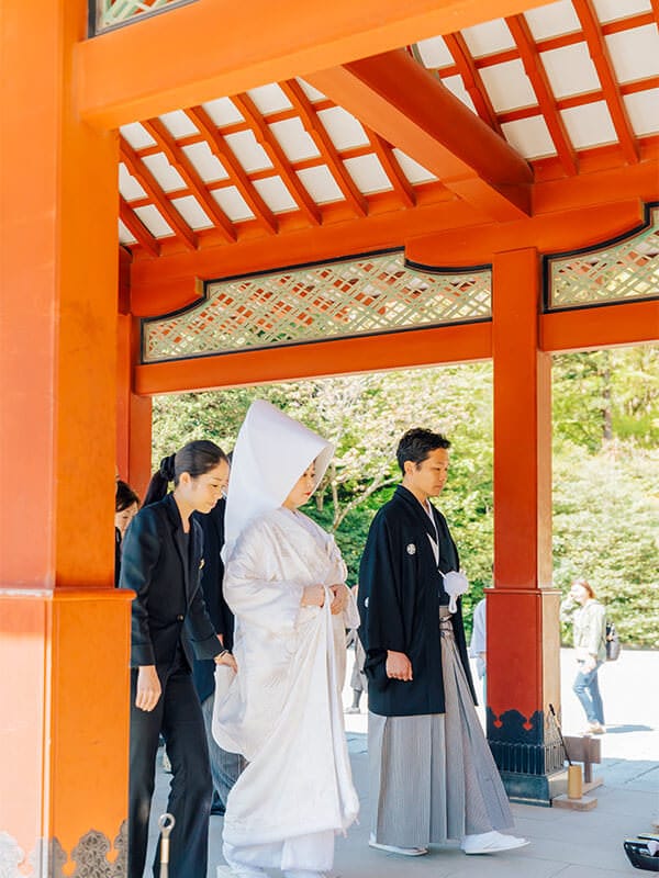 鶴岡八幡宮での神前式♡神前式までの流れ、儀式について知ってる？？美花嫁図鑑 farny ファーニー お洒落で可愛い花嫁レポが満載！byプラコレ
