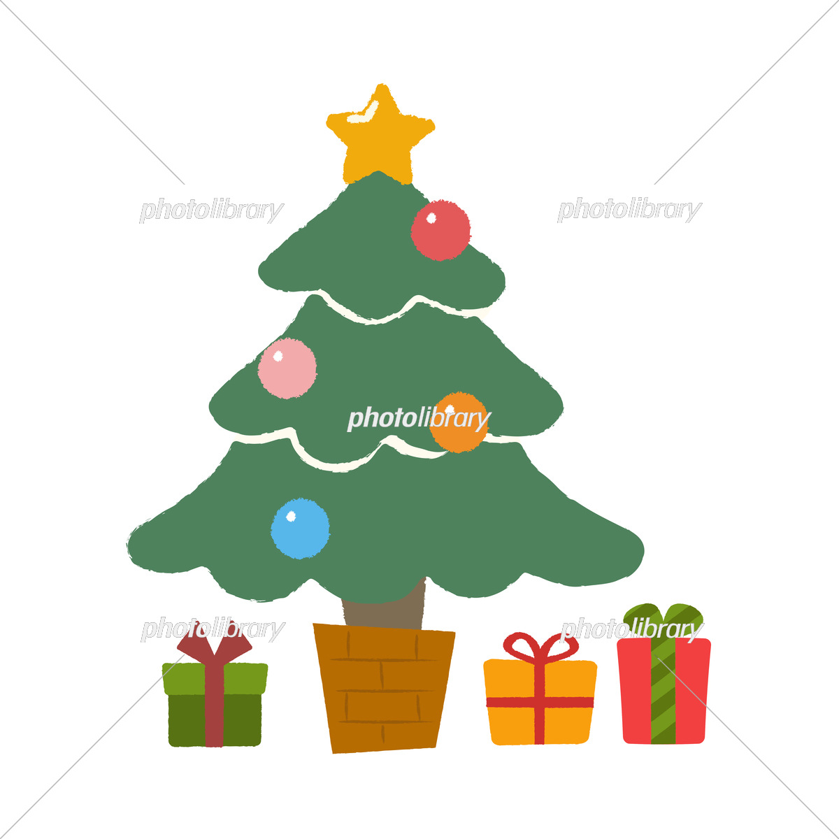 初心者も簡単！クリスマスのイラストの描き方 - オンラインイラスト教室アタムアカデミ