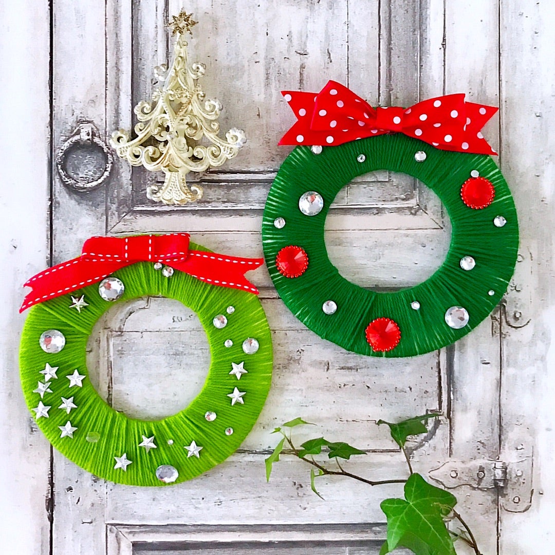 クリスマスリース作り 🎄 – 岸和田 のだくま保育園