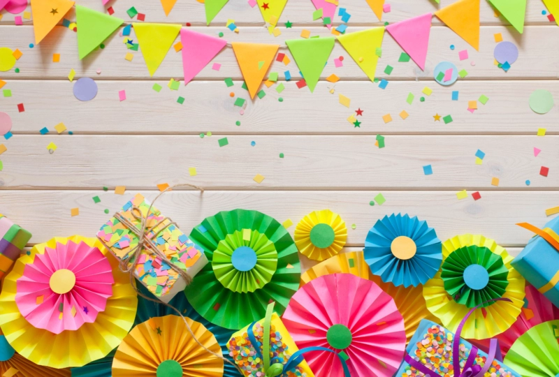 家にあるものだけで！誕生日の飾り付けに挑戦 - まずは、半径１メートル