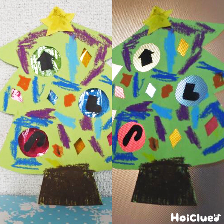 油性ペンとアルミホイルで簡単！『ステンドグラス風写真立て』の作り方こどもとあそぶ.com