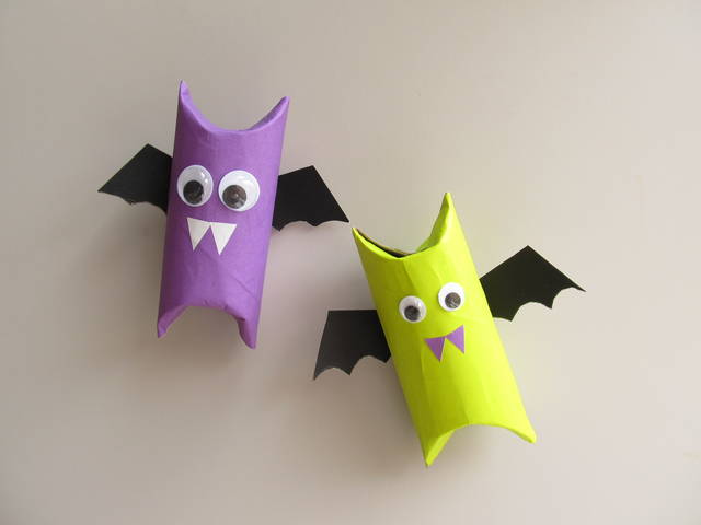 簡単ハロウィン製作 トイレットペーパーの芯で作るハロウィンモチーフ - ワーママのための子育て情報WEBマガジン karafuru からふる